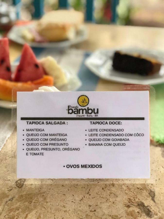 Pousada Bambu Itacaré Buitenkant foto